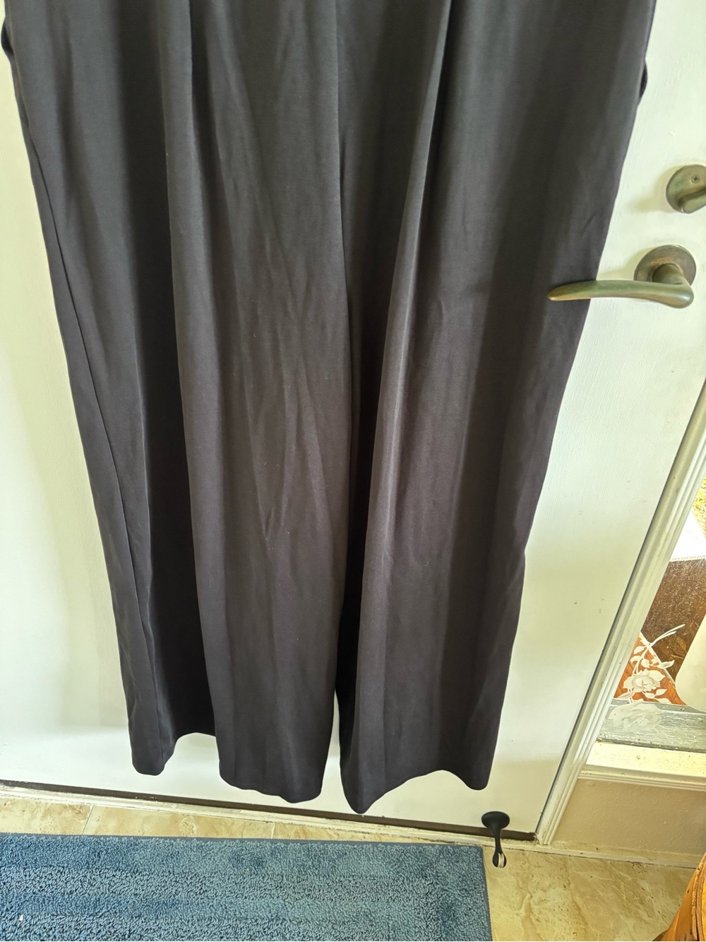 Old Navy wide leg jumpsuit black NEW NWT XL - Picture 6 of 8